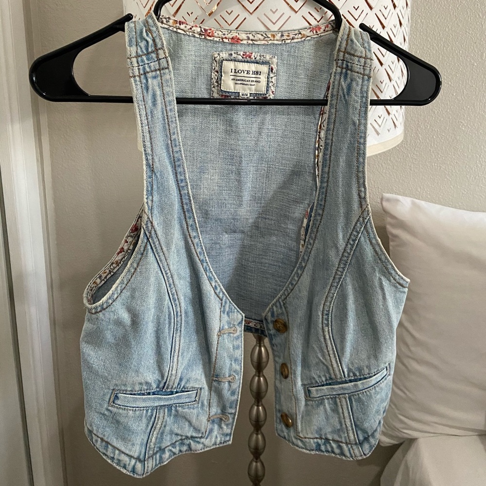 Forever 21 Jean Vest